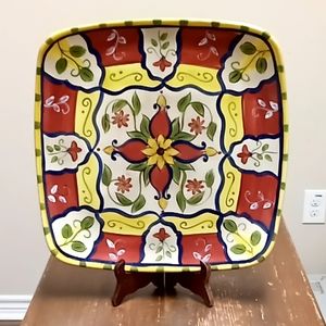 Pier 1 Retired handpainted Platter Vallarta Collection